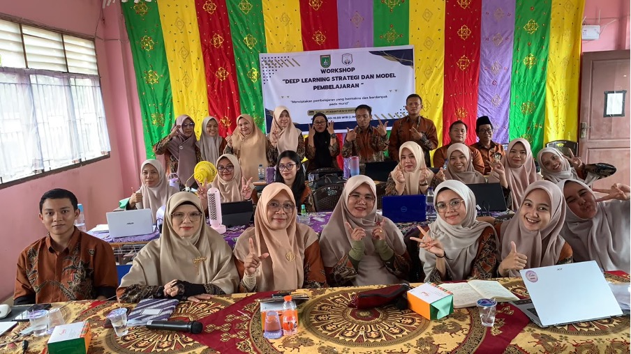 Perkuat Implementasi Pembelajaran Mendalam, SMP Negeri 23 Dumai Gelar Workshop Lanjutan Deep Learning Strategi dan Model Pembelajaran